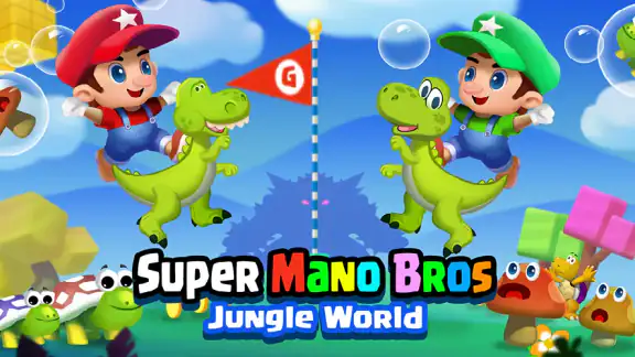 Super Mano Bros - Jungle World screenshot