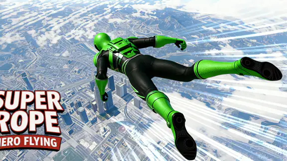 Super Rope: Hero Flying screenshot