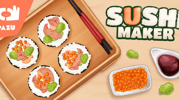Sushi Maker Kids Cooking Games screenshot