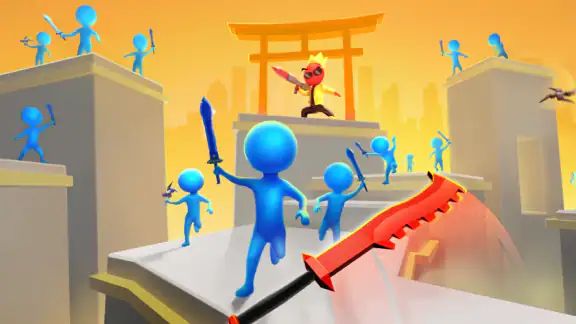 Sword Play! Ninja Slice Runner screenshot