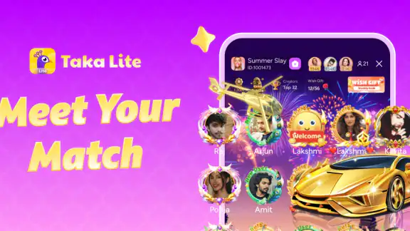 TakaLite - Chat & Meet screenshot