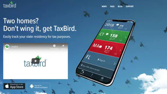 TaxBird - Residency Tracker screenshot