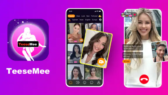 TeeseMee - Live Video Chat screenshot