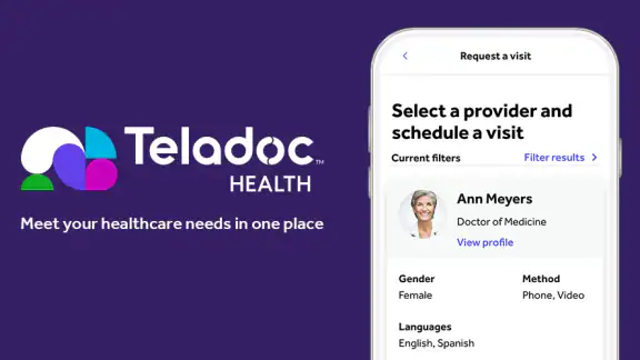 Teladoc Health screenshot