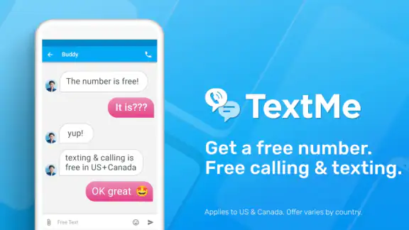 Text Me: Second Phone Number screenshot