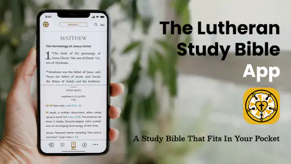 The Lutheran Study Bible screenshot