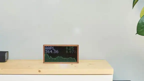 Tidbyt screenshot