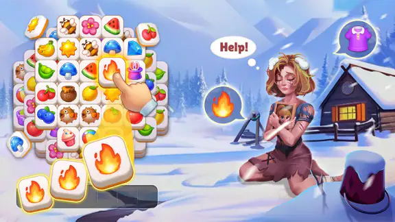 Tile Match: Rescue Story screenshot