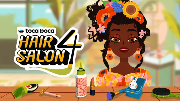 Toca Boca Hair Salon 4 NETFLIX screenshot