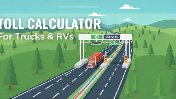 Toll Calculator GPS Navigation screenshot