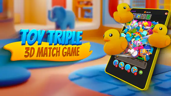 Toy Triple - 3D Match Puzzle screenshot