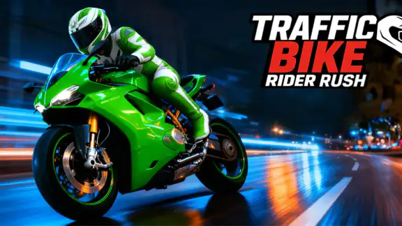 Traffic Bike Rider Rush screenshot