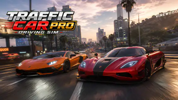 Traffic Car Pro - Driving Sim screenshot