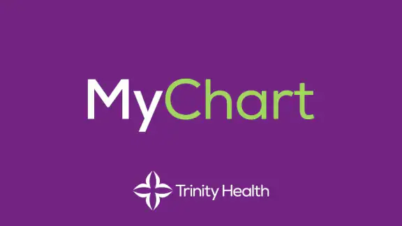 Trinity Health MyChart screenshot