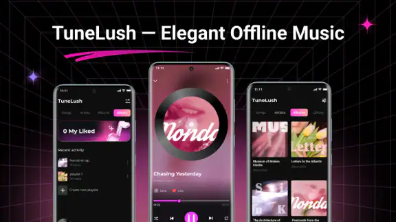 TuneLush-Offline Music Player screenshot