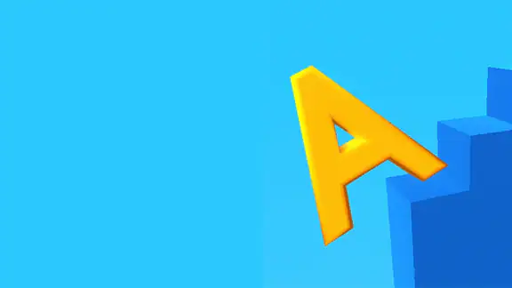 Type Spin: alphabet run game screenshot