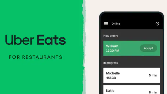 Uber Eats Order Manager screenshot