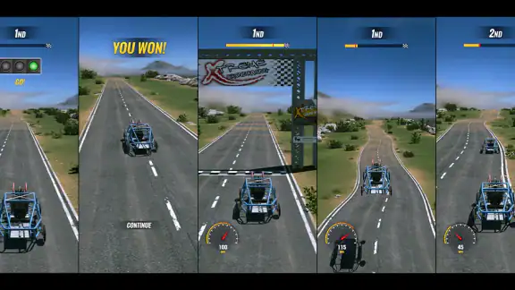 Ultra Merge Racing screenshot