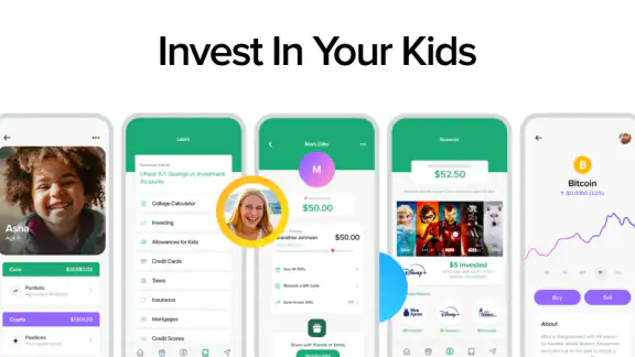 UNest: Invest & Save for Kids screenshot