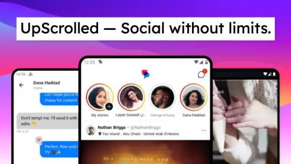 UpScrolled screenshot