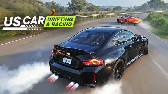 US Car Drifting & Racing Games screenshot