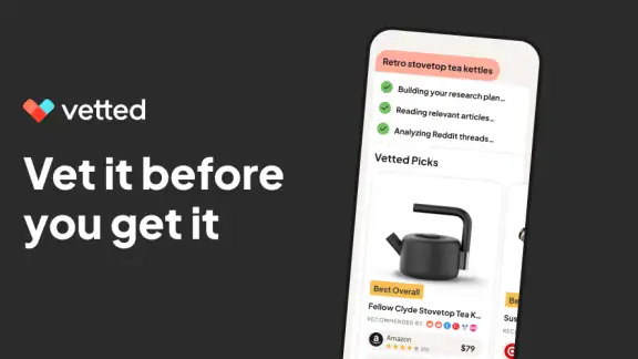 Vetted AI Smart Shopping Agent screenshot