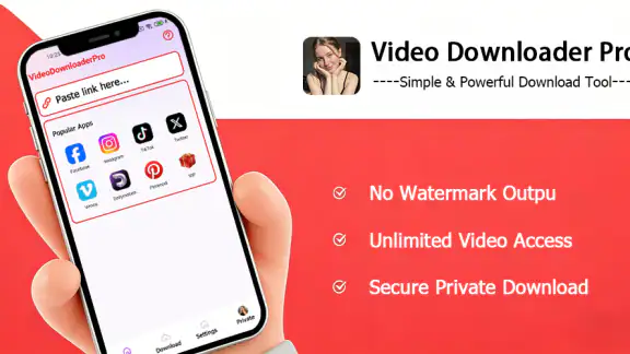 VideoDownloaderPro screenshot