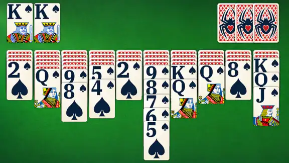 Vita Spider Solitaire screenshot