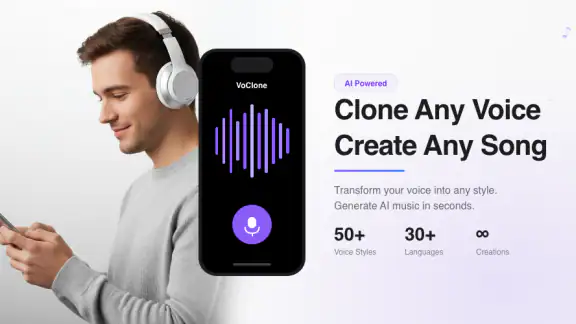 VoClone: AI Voice Changer screenshot