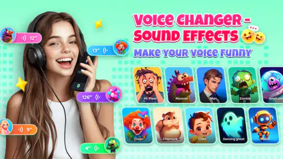 Voice Changer & Sound Effects screenshot