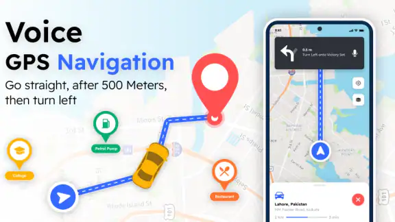 Voice GPS - Maps & Navigation screenshot