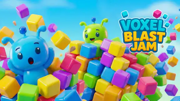 Voxel Blast Jam screenshot