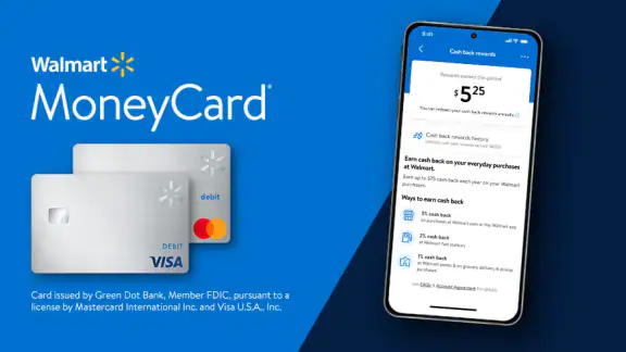 Walmart MoneyCard® screenshot