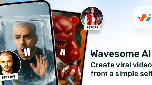 Wavesome.AI Video Generator screenshot