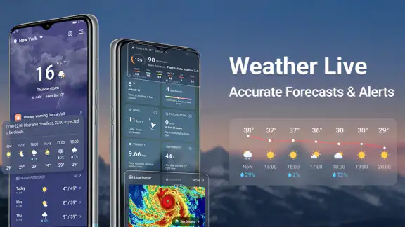 Weather Live - Forecast&Alert screenshot