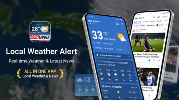 Weather & News - Radar, Alerts screenshot