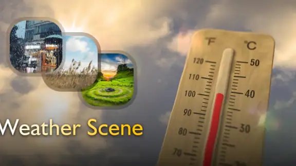 Weather Scene screenshot