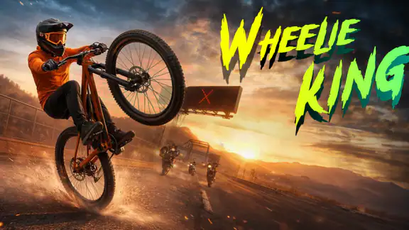 Wheelie Life: Moto Stunt screenshot
