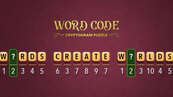 Word Code - Cryptogram Puzzle screenshot