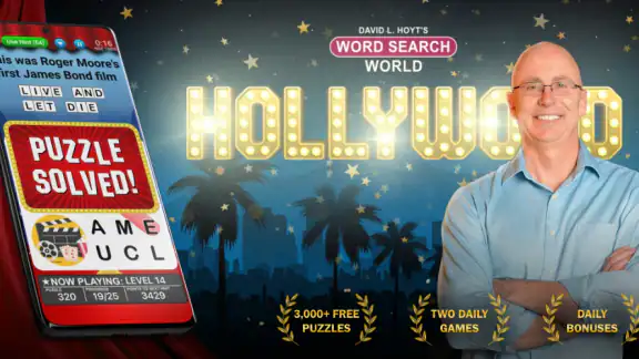 Word Search World Hollywood screenshot