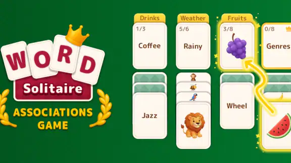 Word Solitaire: Associations screenshot