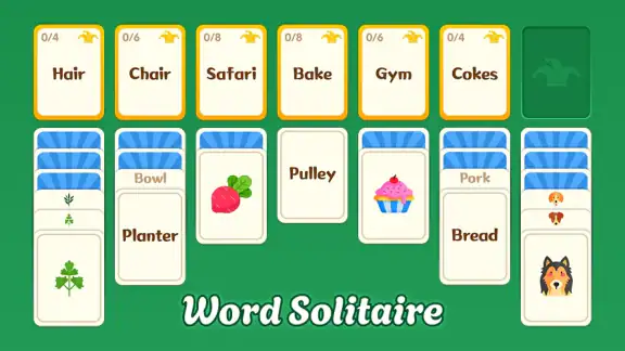 Worditaire: Word Solitaire screenshot