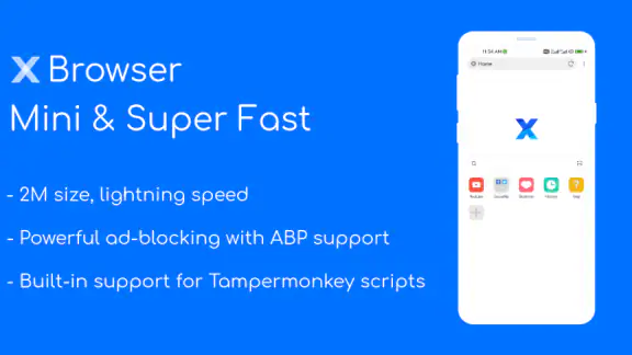 X Browser -Light & Super fast screenshot
