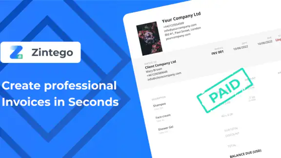 Zintego - Invoice Maker screenshot