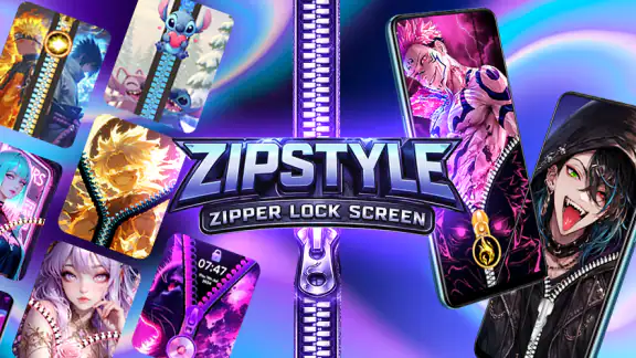 ZipStyle: Zipper Lock Screen screenshot