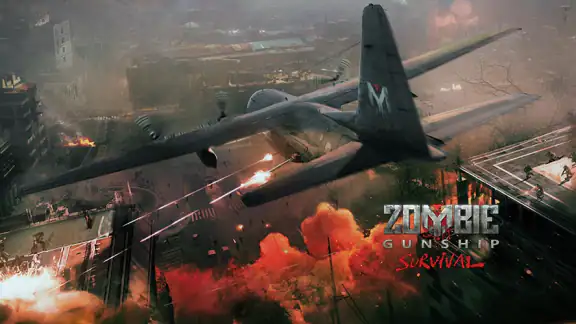 Zombie Gunship Survival: AC130 screenshot