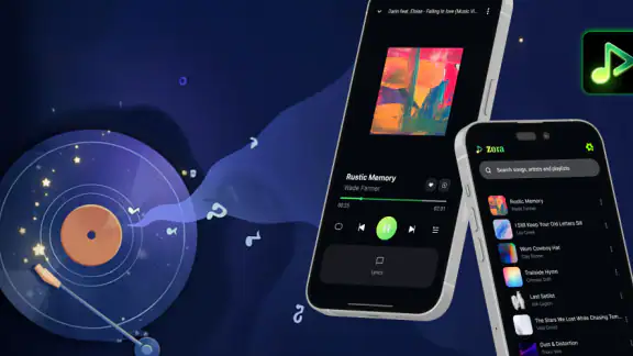 Zora - Music Player screenshot
