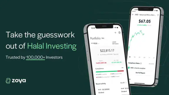 Zoya - Halal Investing App screenshot