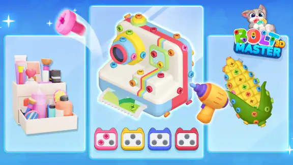 3D Bolt Master: Screw Pin Jam screenshot