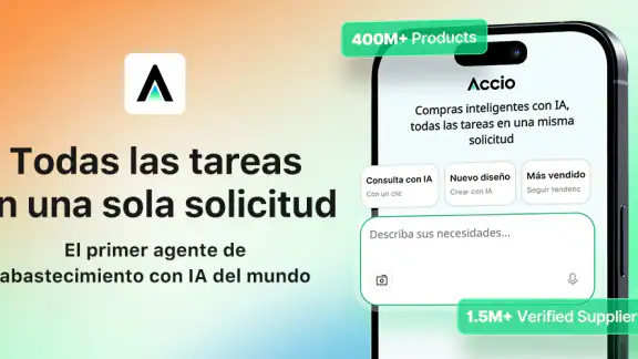 Accio - Agente IA Alibaba.com screenshot